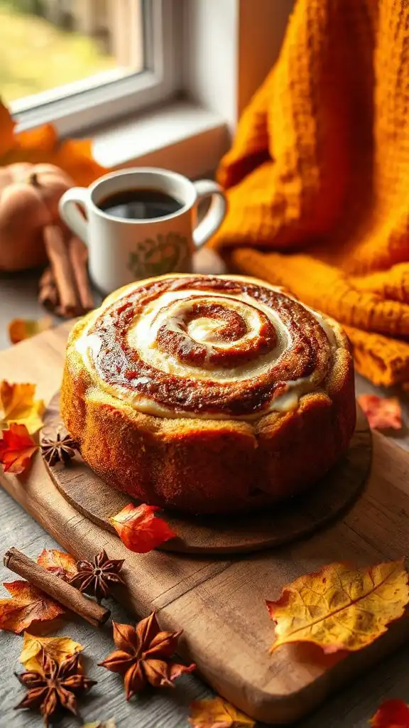 cinnamon swirl coffee cake