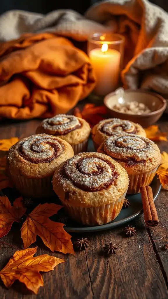 cinnamon swirl muffins recipe