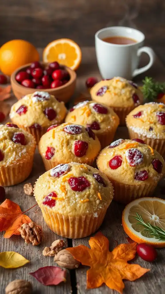 citrus cranberry muffin recipe