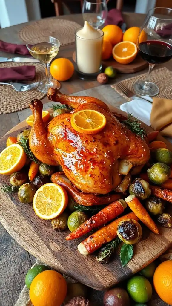 citrus glazed roasted chicken recipe