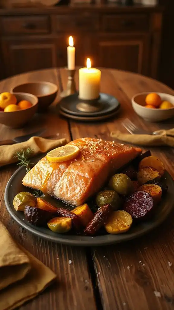 citrus glazed salmon recipe