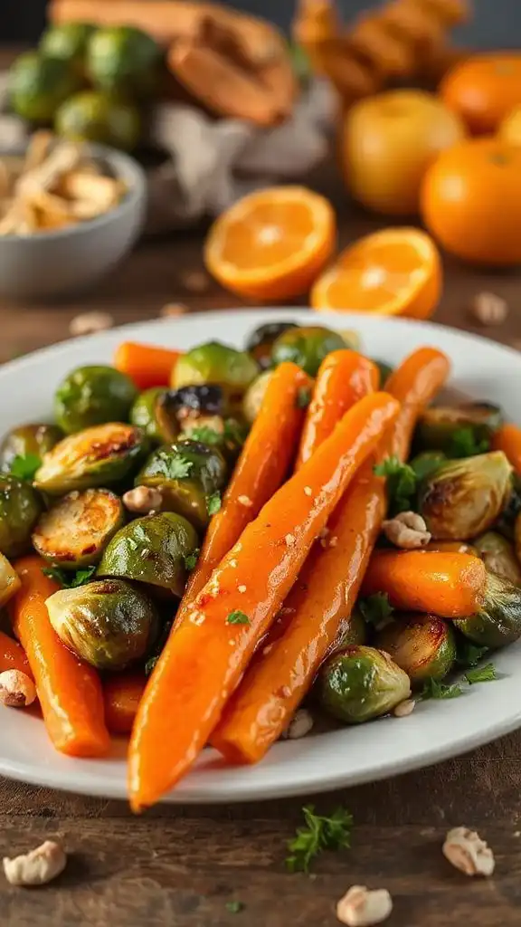 citrus glazed vegetable side dish citrus glazed vegetable side dish