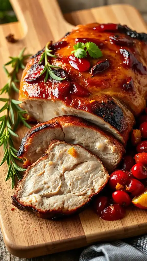 citrus herb marinated pork