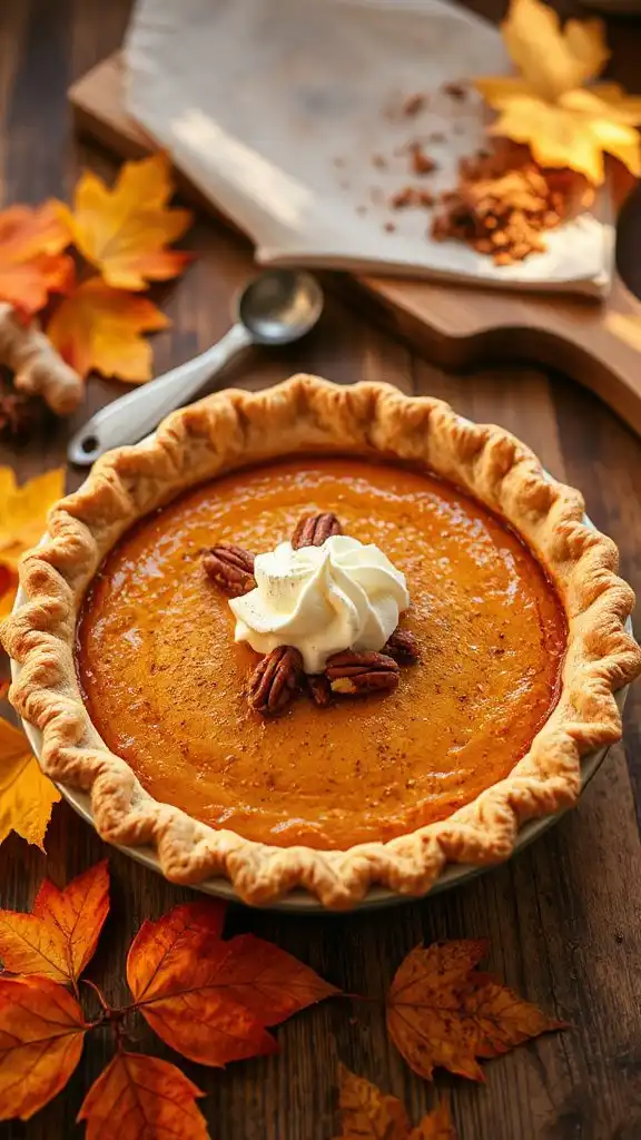 classic autumn spiced dessert