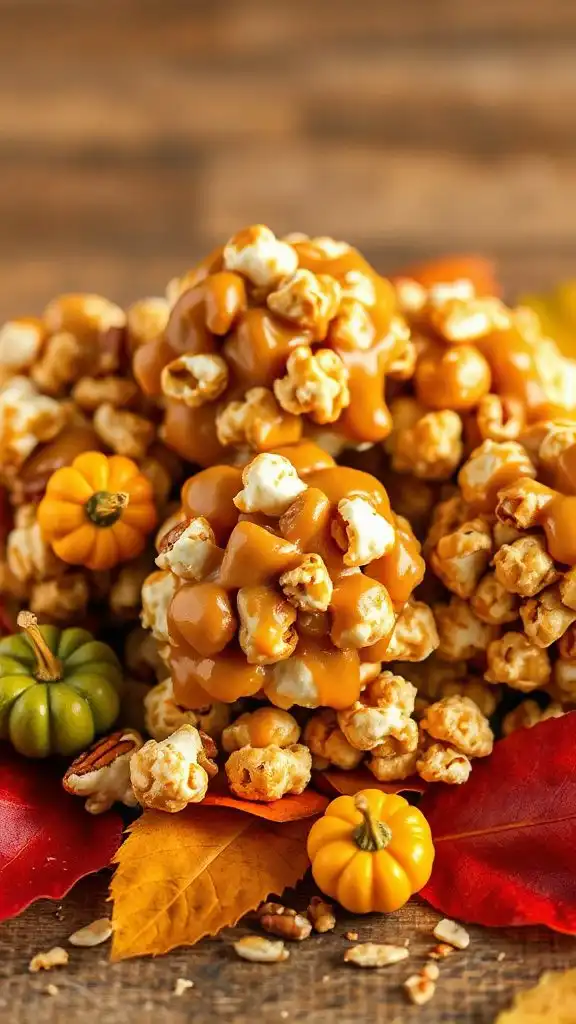 classic caramel corn balls
