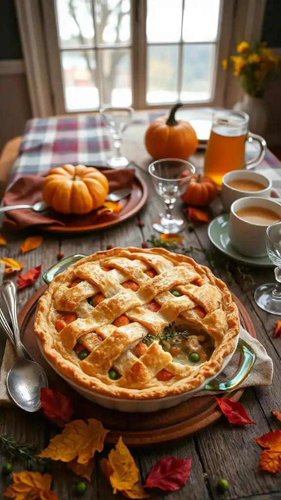 classic chicken pot pie