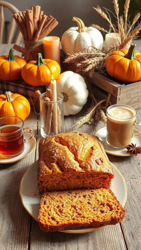 classic fall pumpkin bread