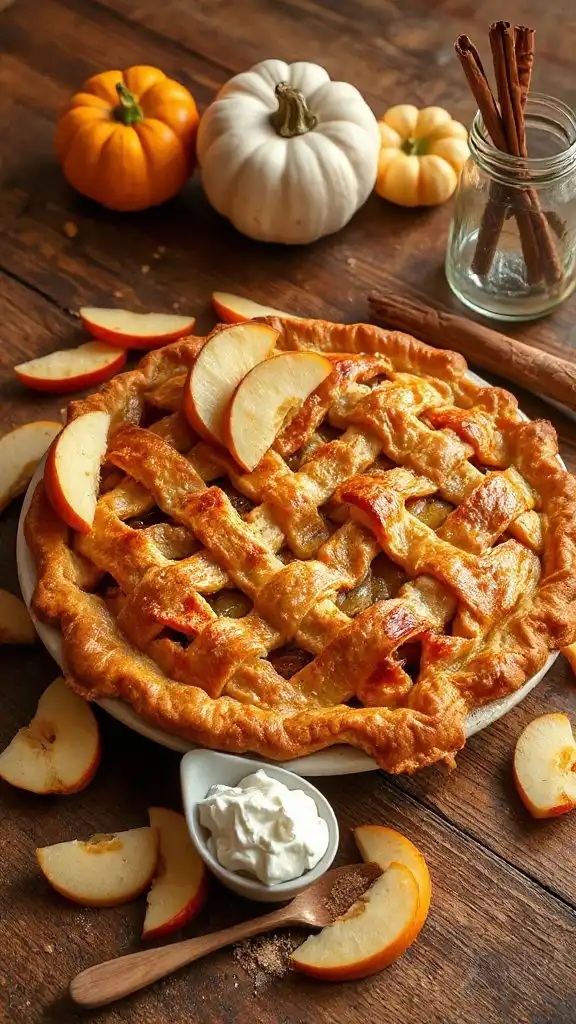 classic sweet apple pie