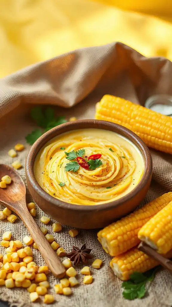 coconut corn spaghetti squash stew