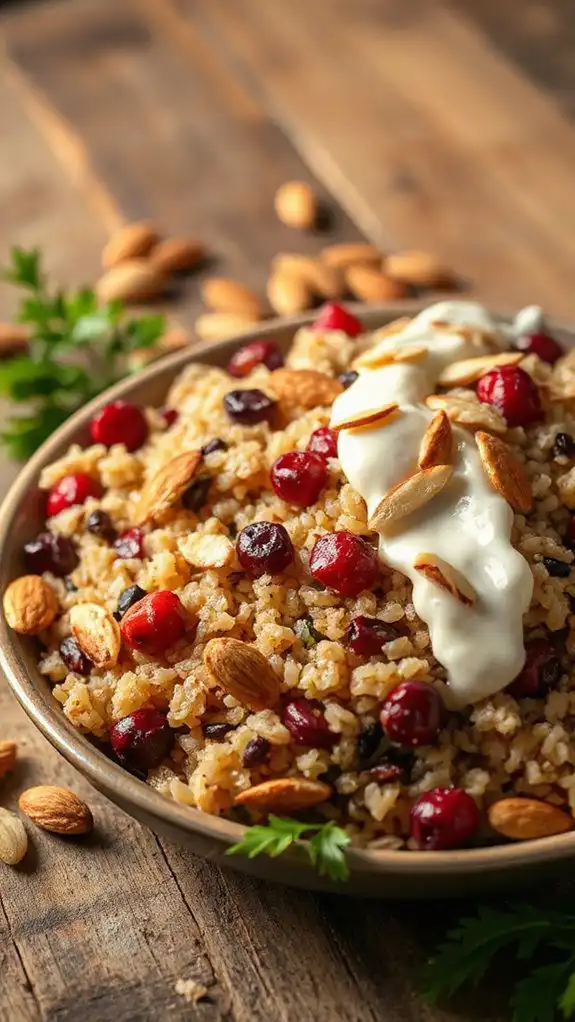 coconut cranberry almond rice pilaf coconut cranberry almond rice pilaf