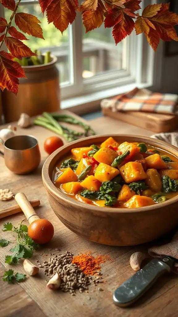 coconut curry vegetable stew