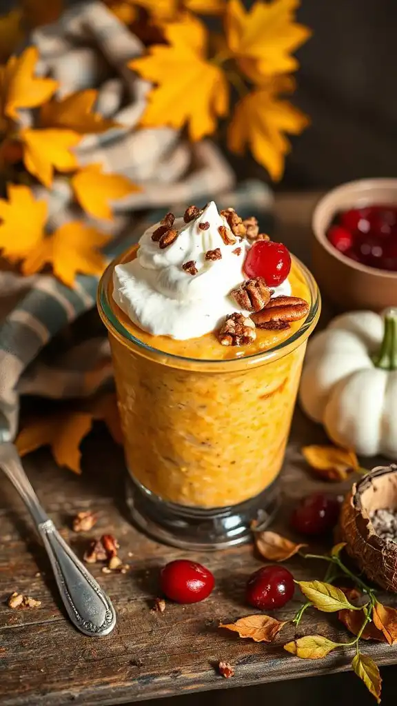 coconut pumpkin chia pudding