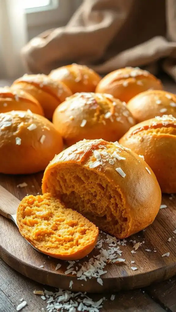 coconut sweet potato fusion bread coconut sweet potato fusion bread