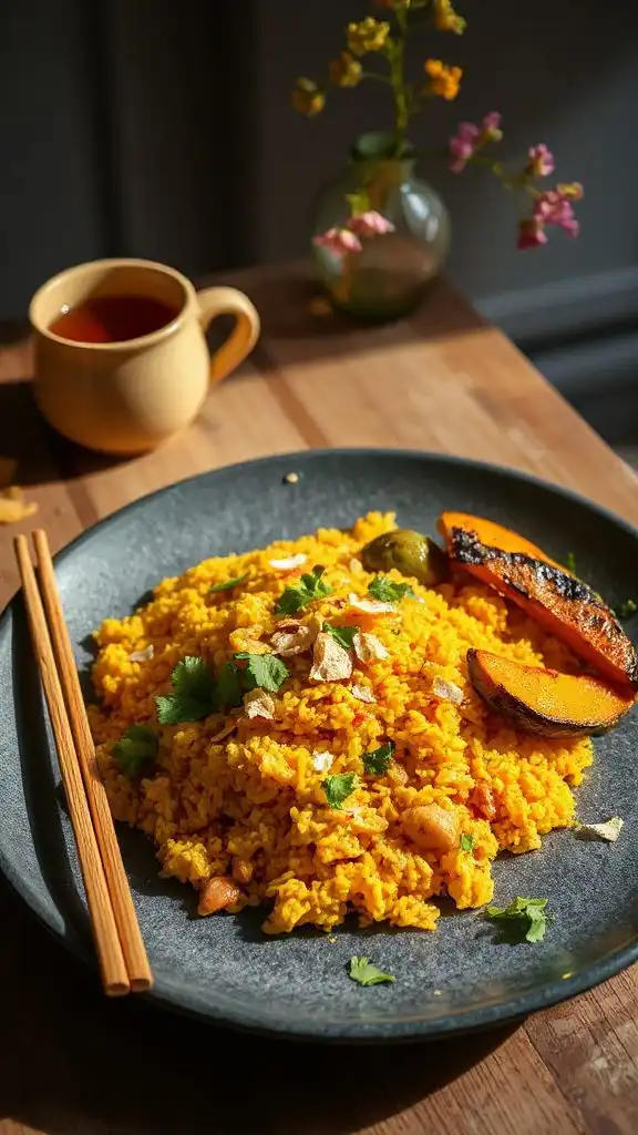 coconut turmeric rice recipe