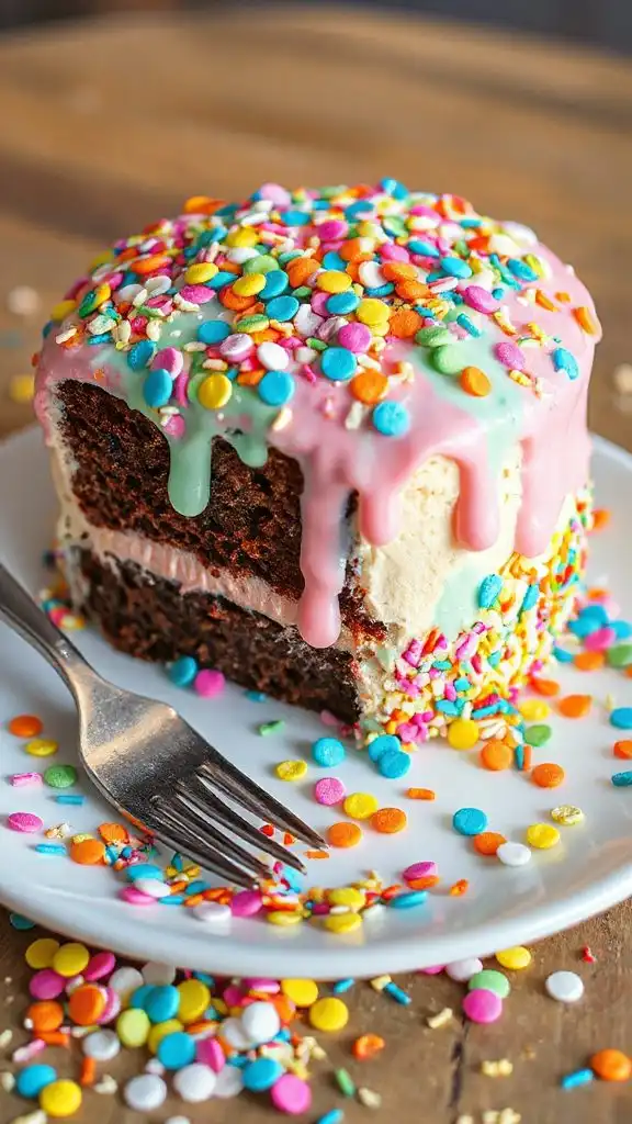 colorful sprinkles celebration cake colorful sprinkles celebration cake