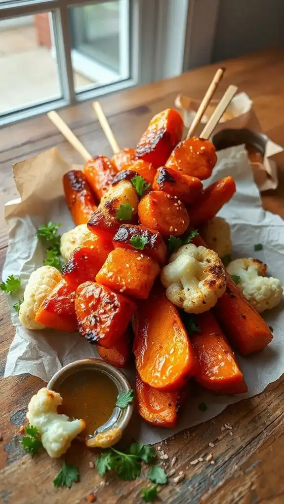 colorful sweet and spicy