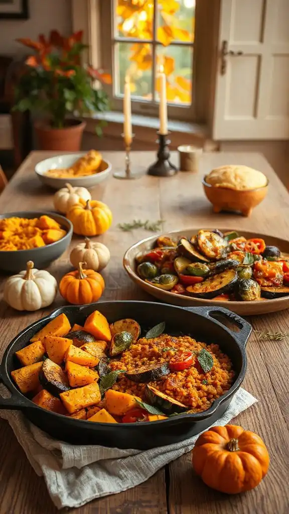 colorful vegetable medley dish