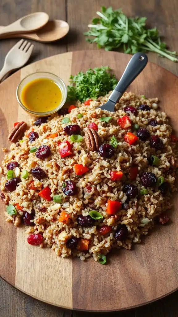 colorful wild rice salad colorful wild rice salad