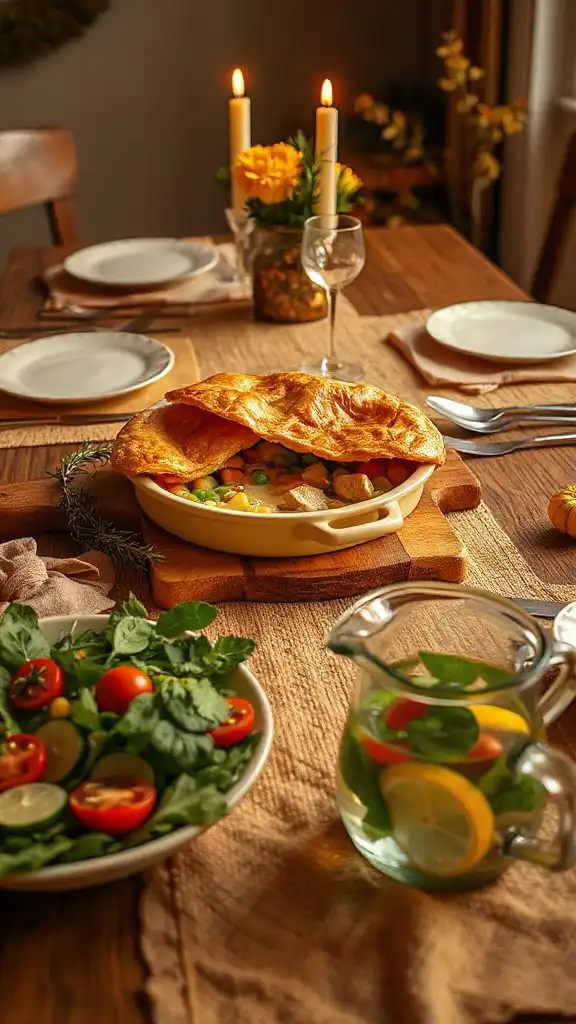 comfort food chicken pot pie