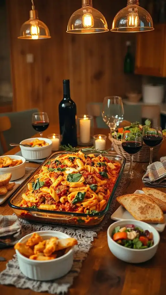 comforting baked ziti dish comforting baked ziti dish