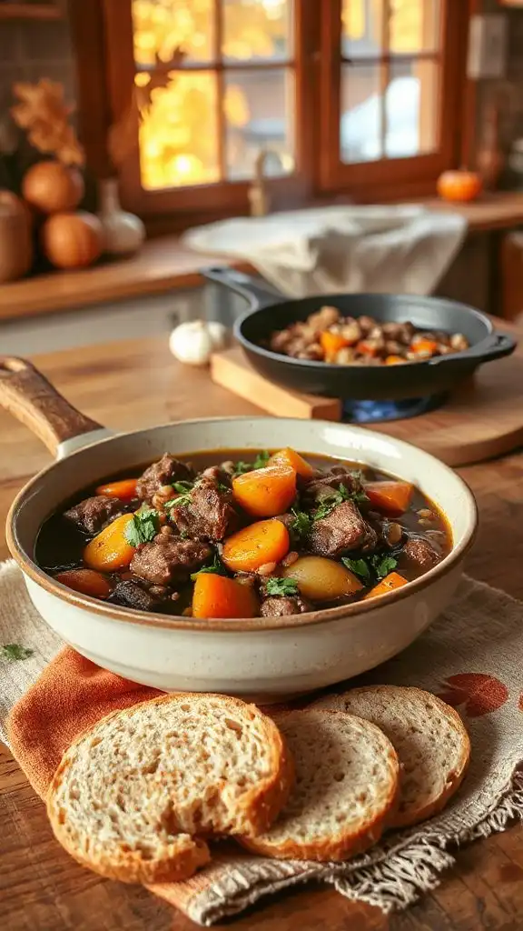 comforting beef barley stew