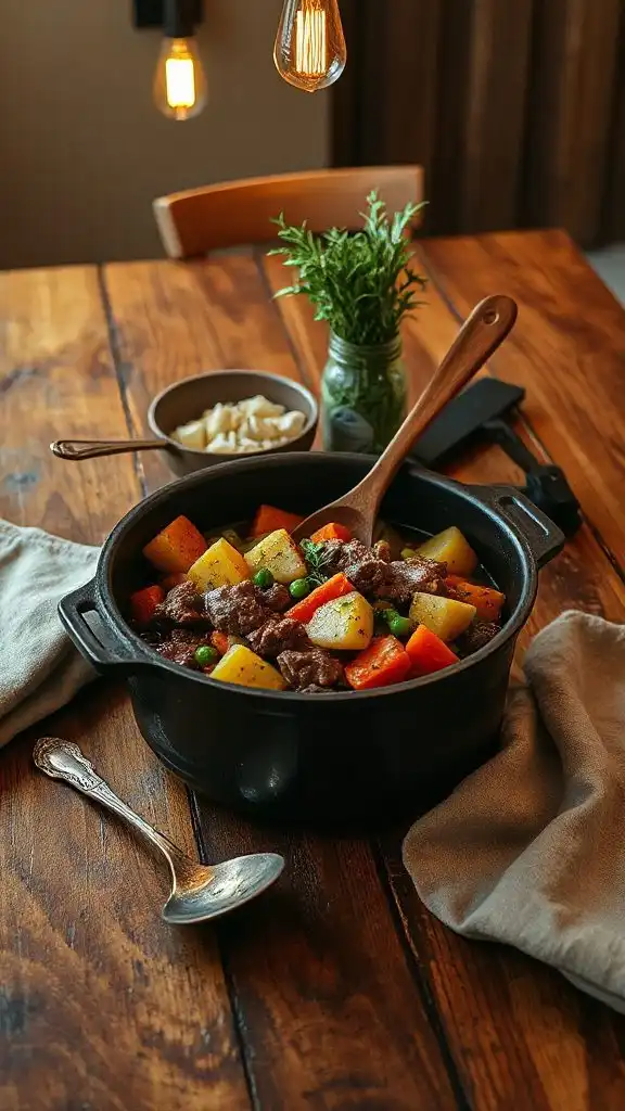 comforting beef vegetable stew