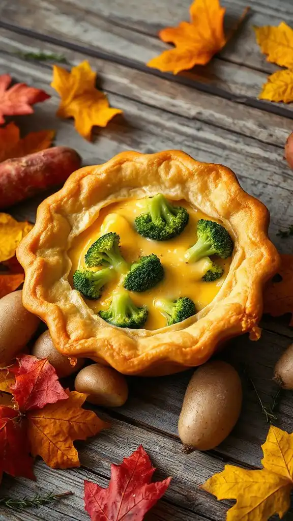 comforting broccoli cheese pot pie comforting broccoli cheese pot pie