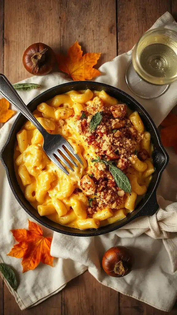 comforting chestnut sage pasta