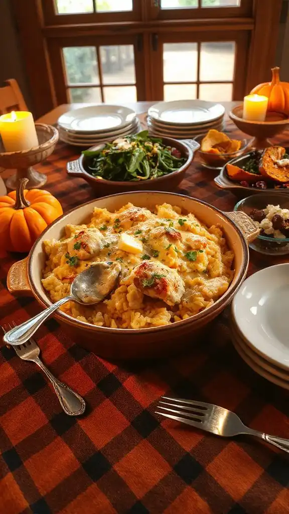 comforting chicken and rice