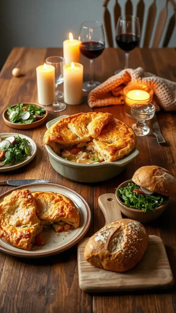 comforting chicken pot pie comforting chicken pot pie