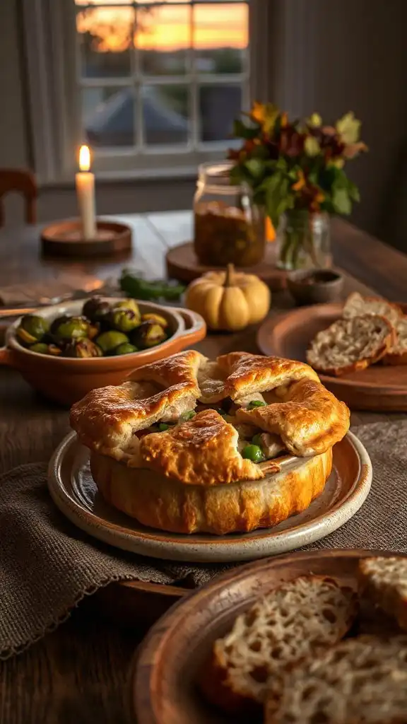 comforting chicken vegetable pie comforting chicken vegetable pie