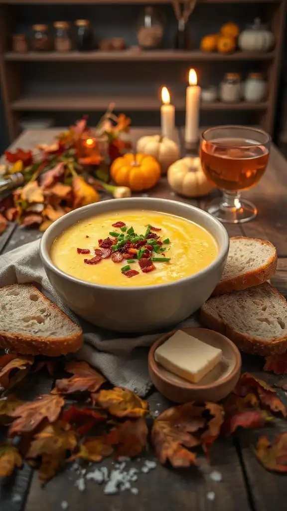 comforting creamy potato chowder
