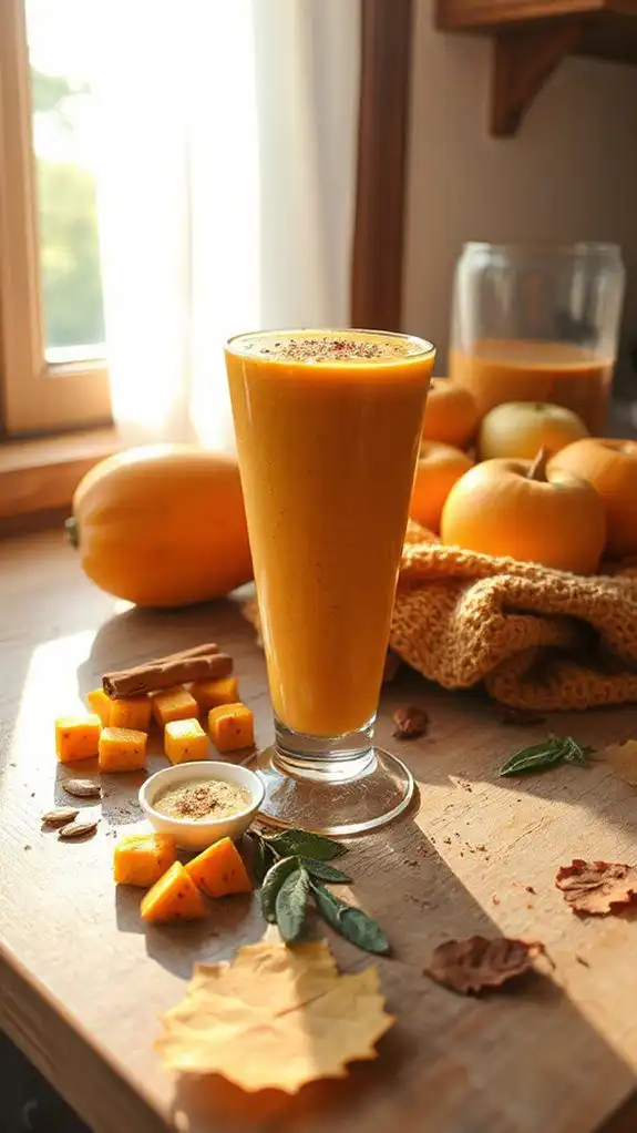 comforting fall smoothie recipe