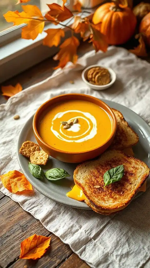 comforting fall soup pairing