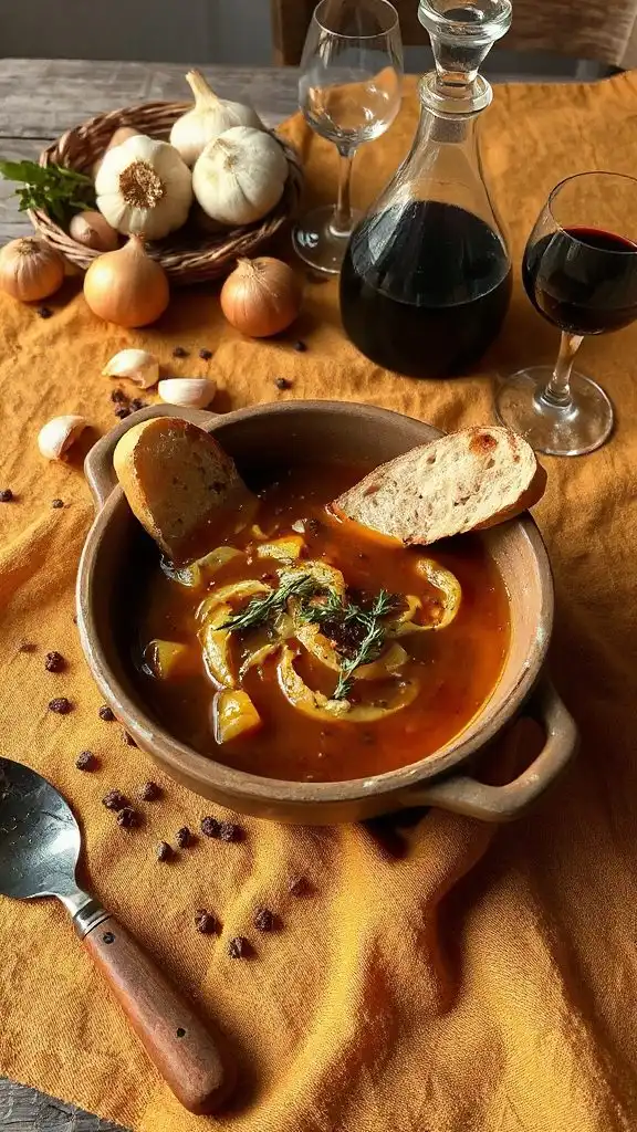 comforting gruy re onion soup