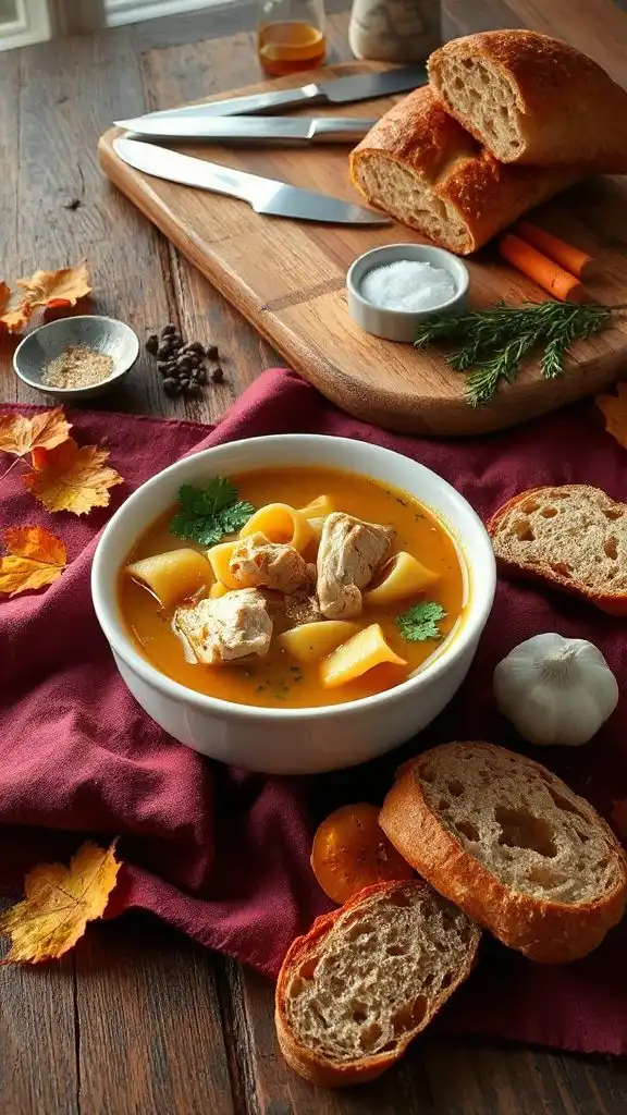 comforting homemade chicken soup comforting homemade chicken soup