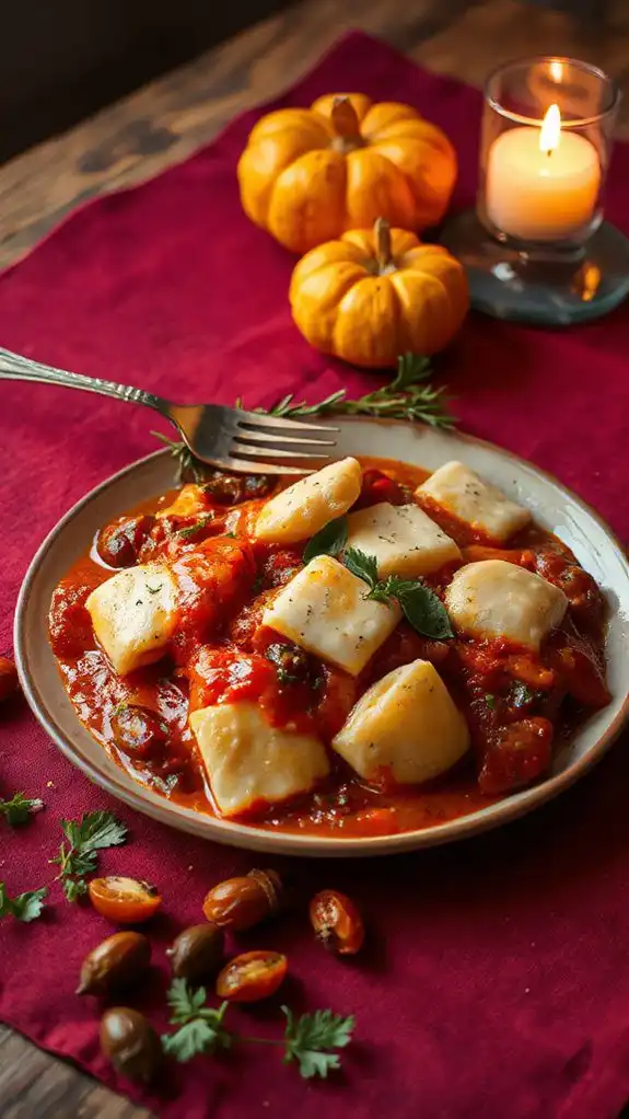 comforting italian baked gnocchi