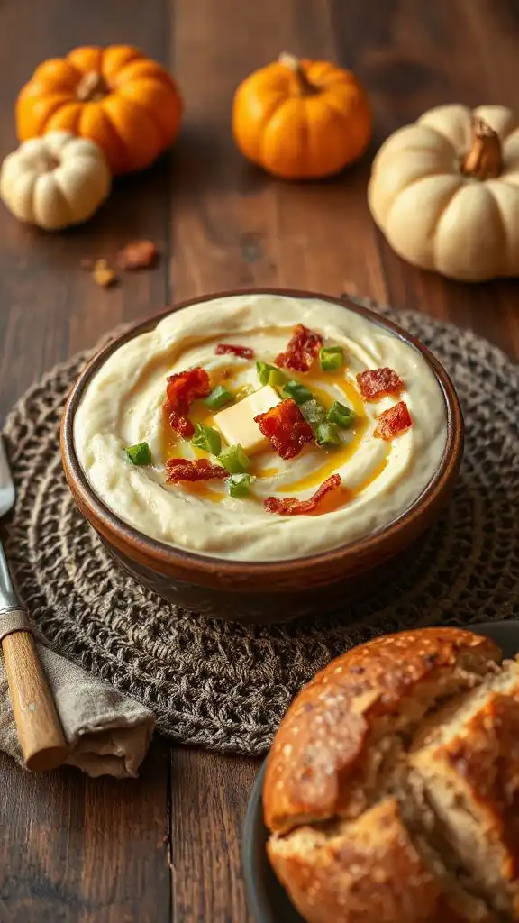 comforting loaded potato soup