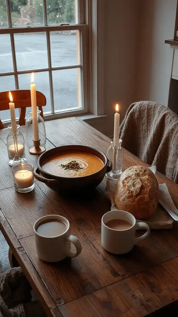 comforting meals for rain