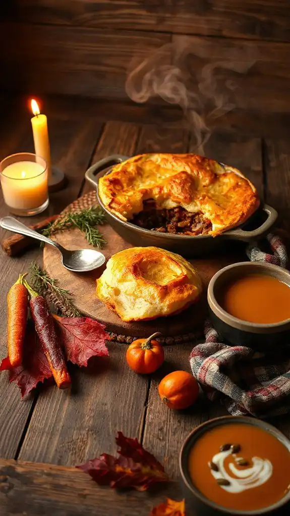 comforting meat and potatoes