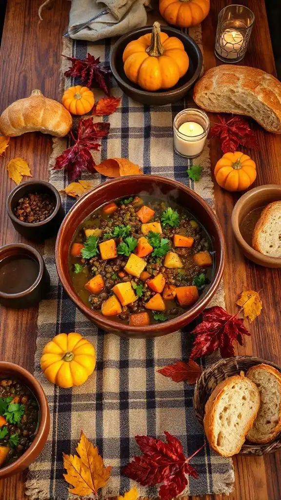 comforting nutrient dense lentil stew