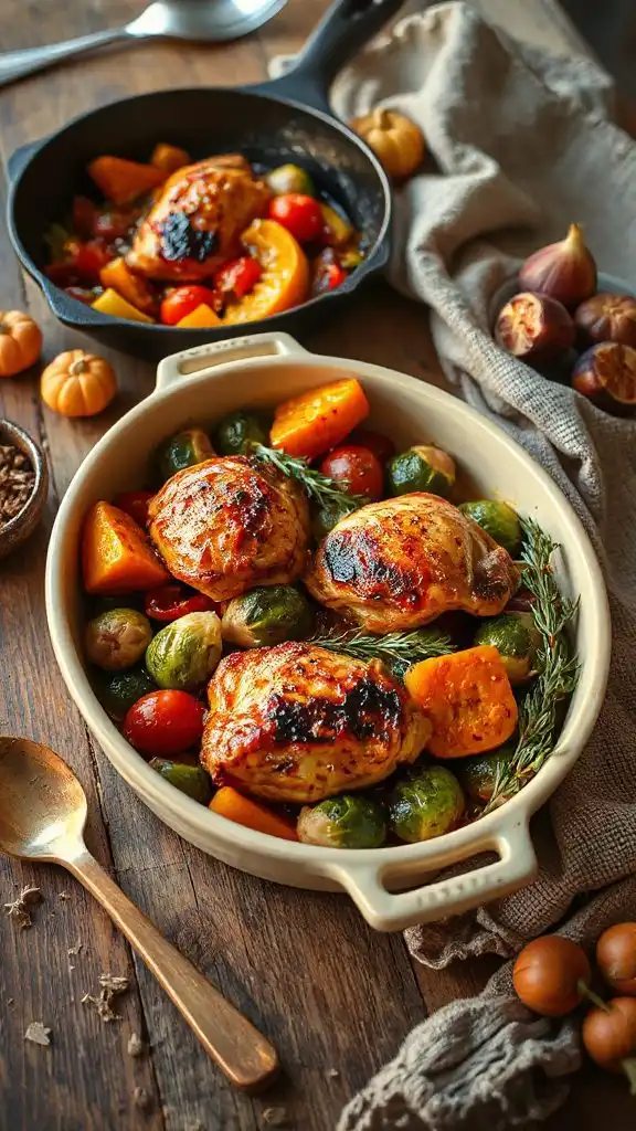 comforting one pan chicken bake comforting one pan chicken bake
