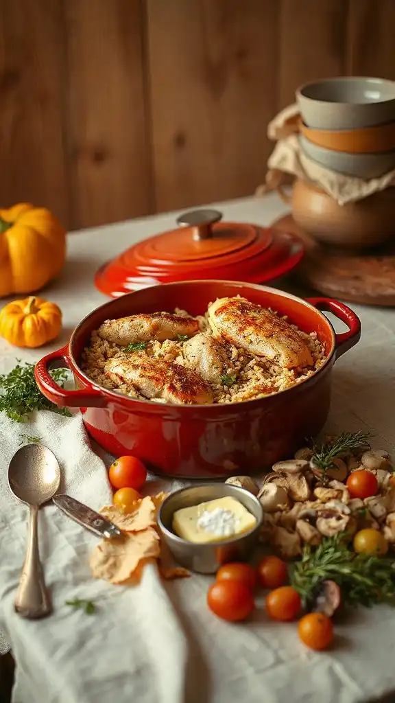 comforting one pot chicken meal