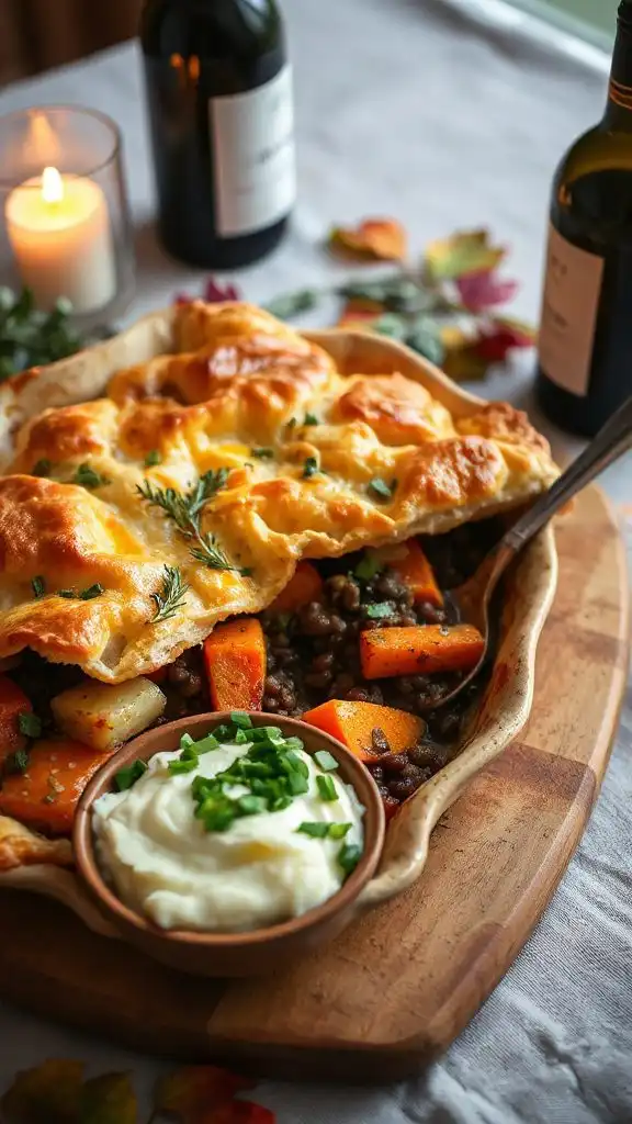 comforting plant based shepherd s pie