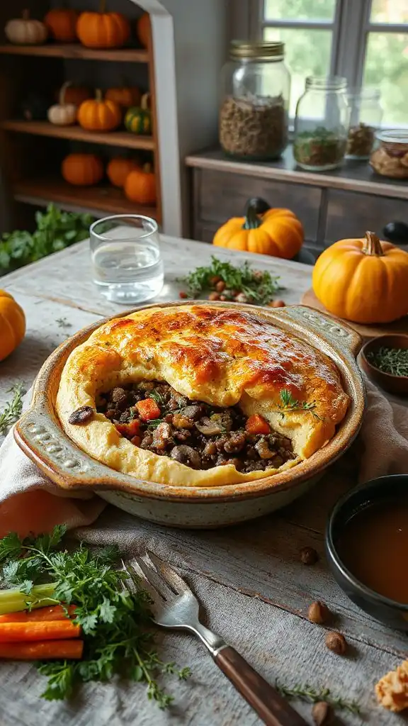 comforting plant based shepherd s pie