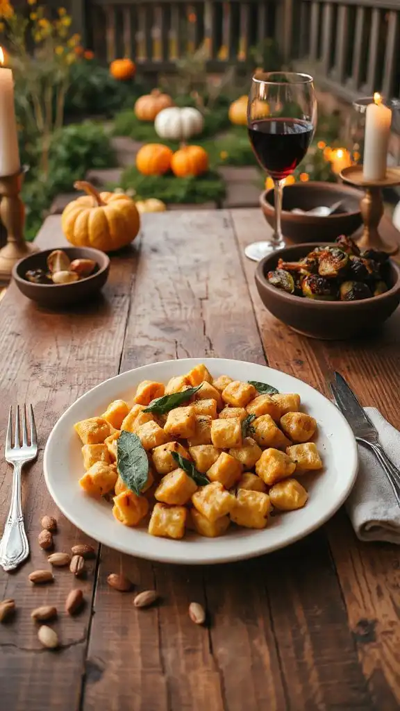 comforting seasonal squash dumplings