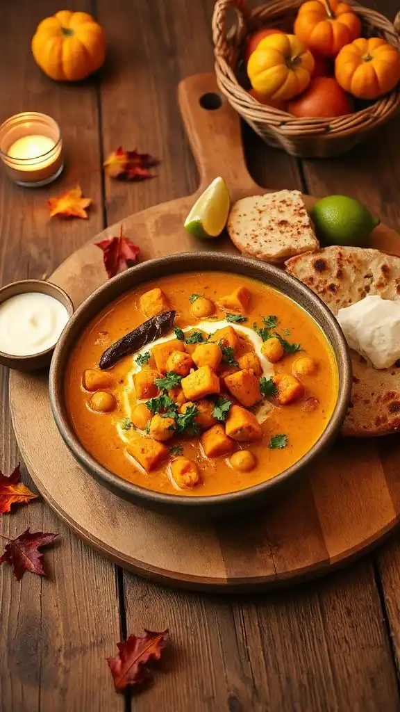 comforting sweet potato curry
