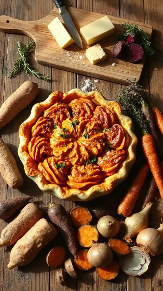 comforting sweet potato pie