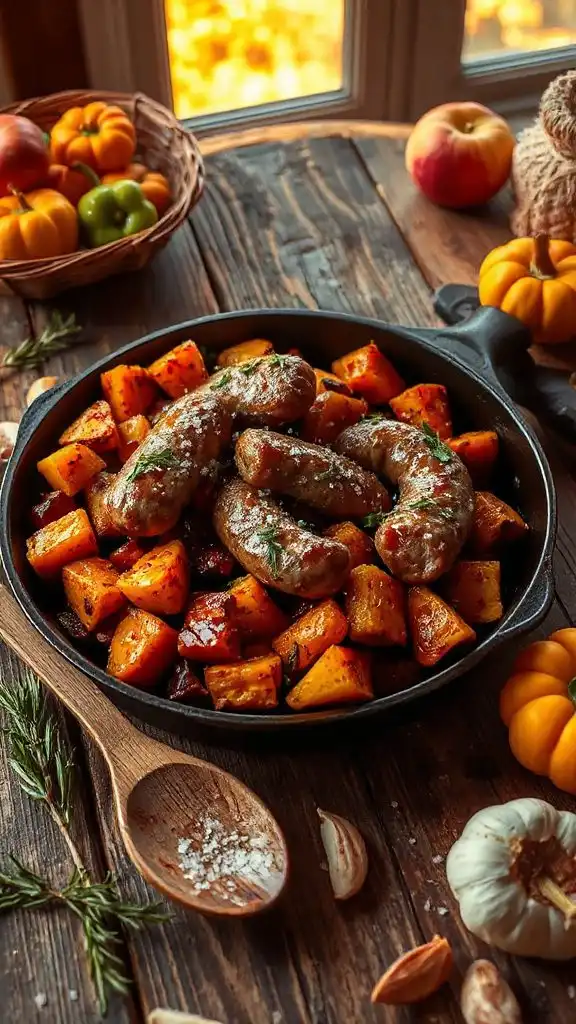 comforting sweet potato skillet
