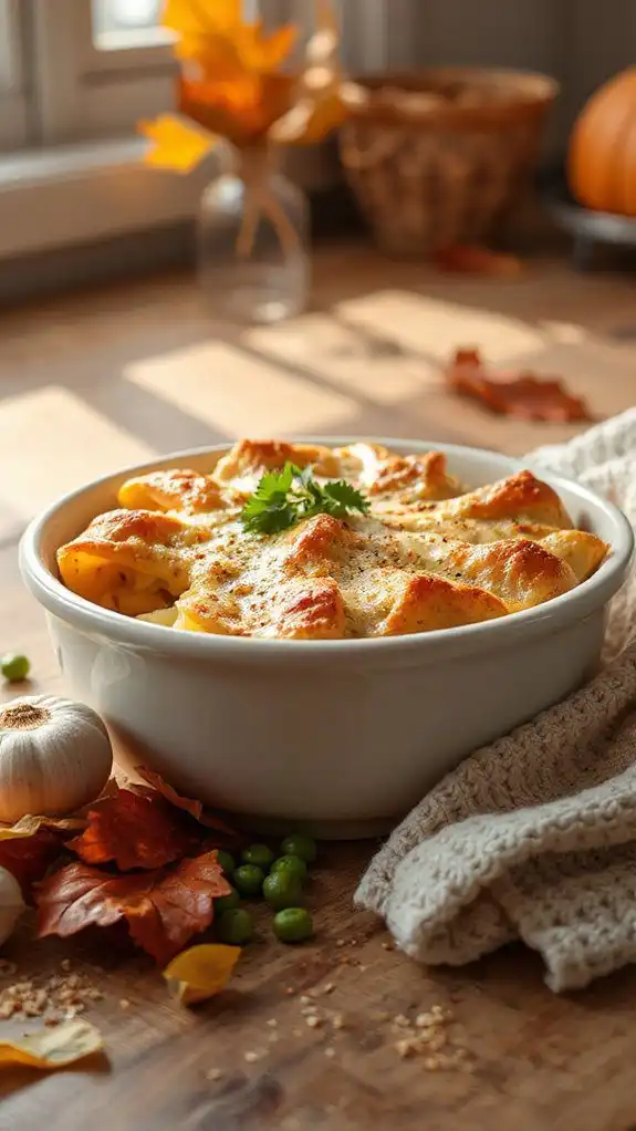 comforting tuna noodle casserole